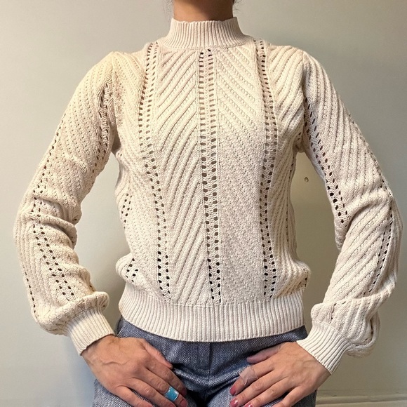 Mock neck sweater - Picture 1 of 13